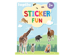Lupilu® Sticker Fun, knjiga naljepnica za djecu 3+ s raznim životinjama.