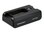 Black 24V 2.5Ah power tool battery pack.