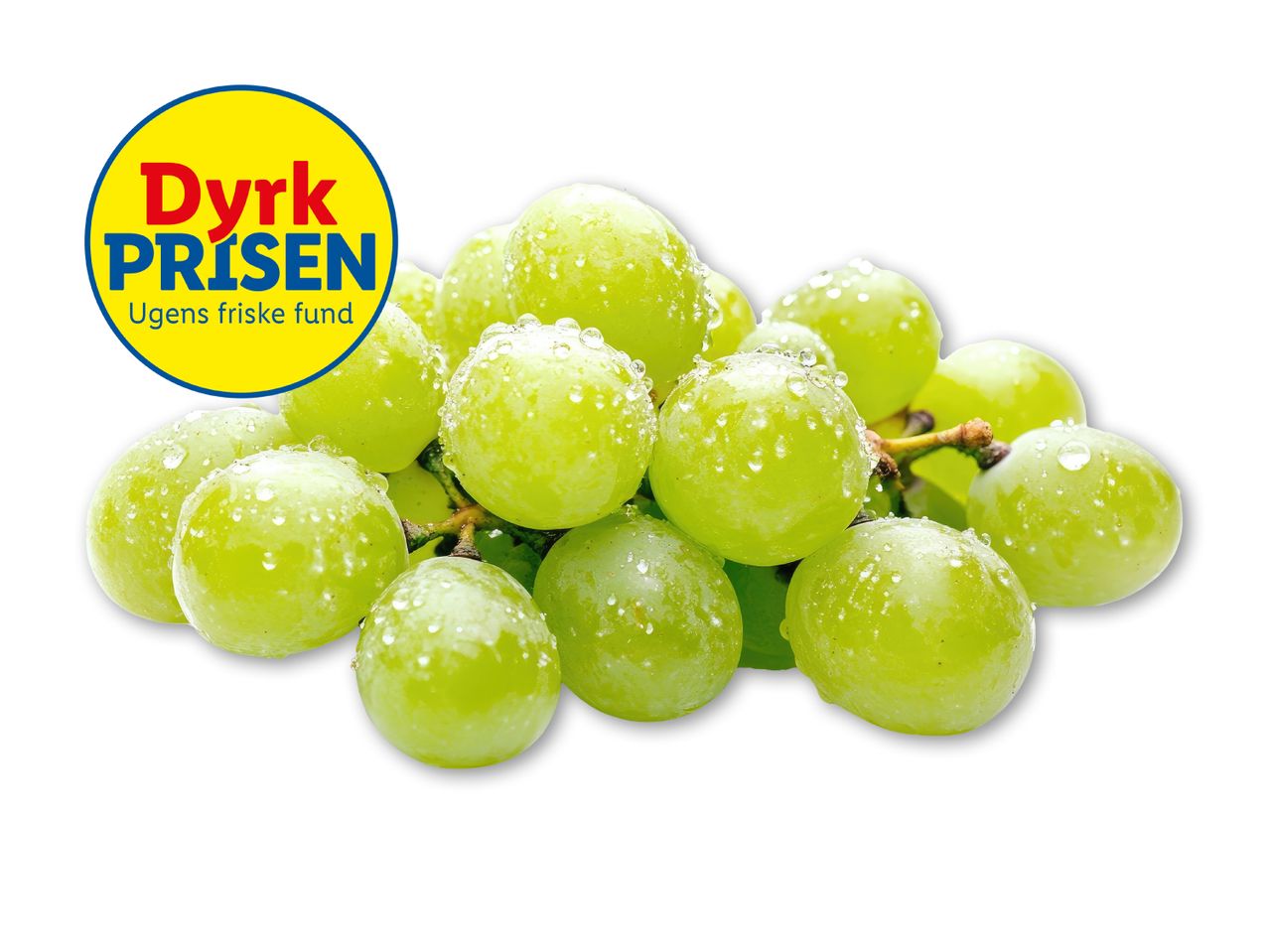 Dyrk Prisen ugens friske fund: en klask saftige, grønne druer.