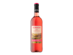 Sticlă de vin Conde Noble Rosado 2024 cu o etichetă peisagistică.