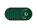 Pakovanje od deset Parkside sečnih diskova prečnika 125 mm.