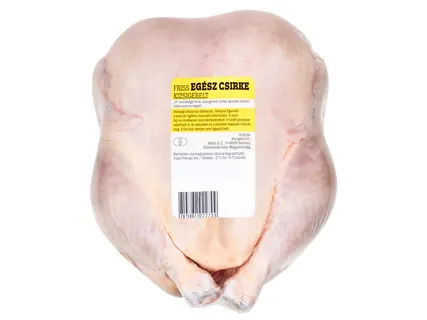 Friss, egész csirke