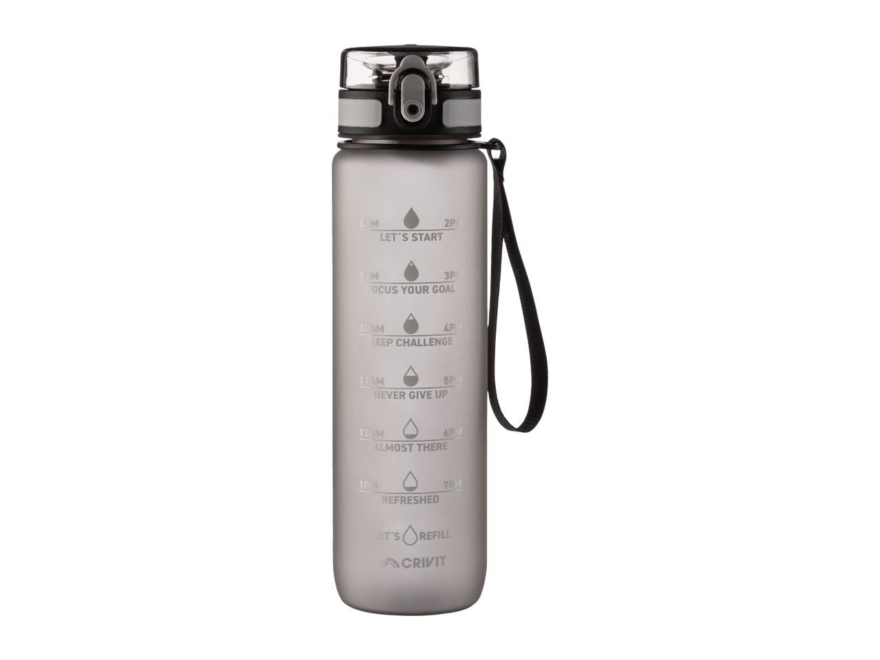 CRIVIT Grey Drinks Bottle