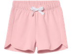 Șorturi roz cu șnur.