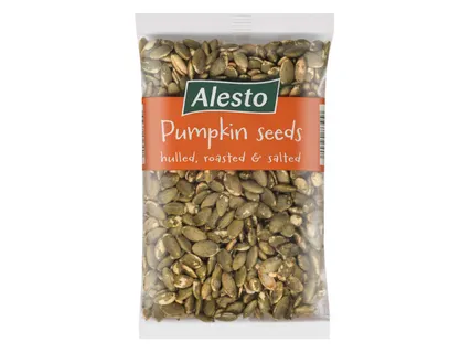 Hántolt, pörkölt, sózott tökmag