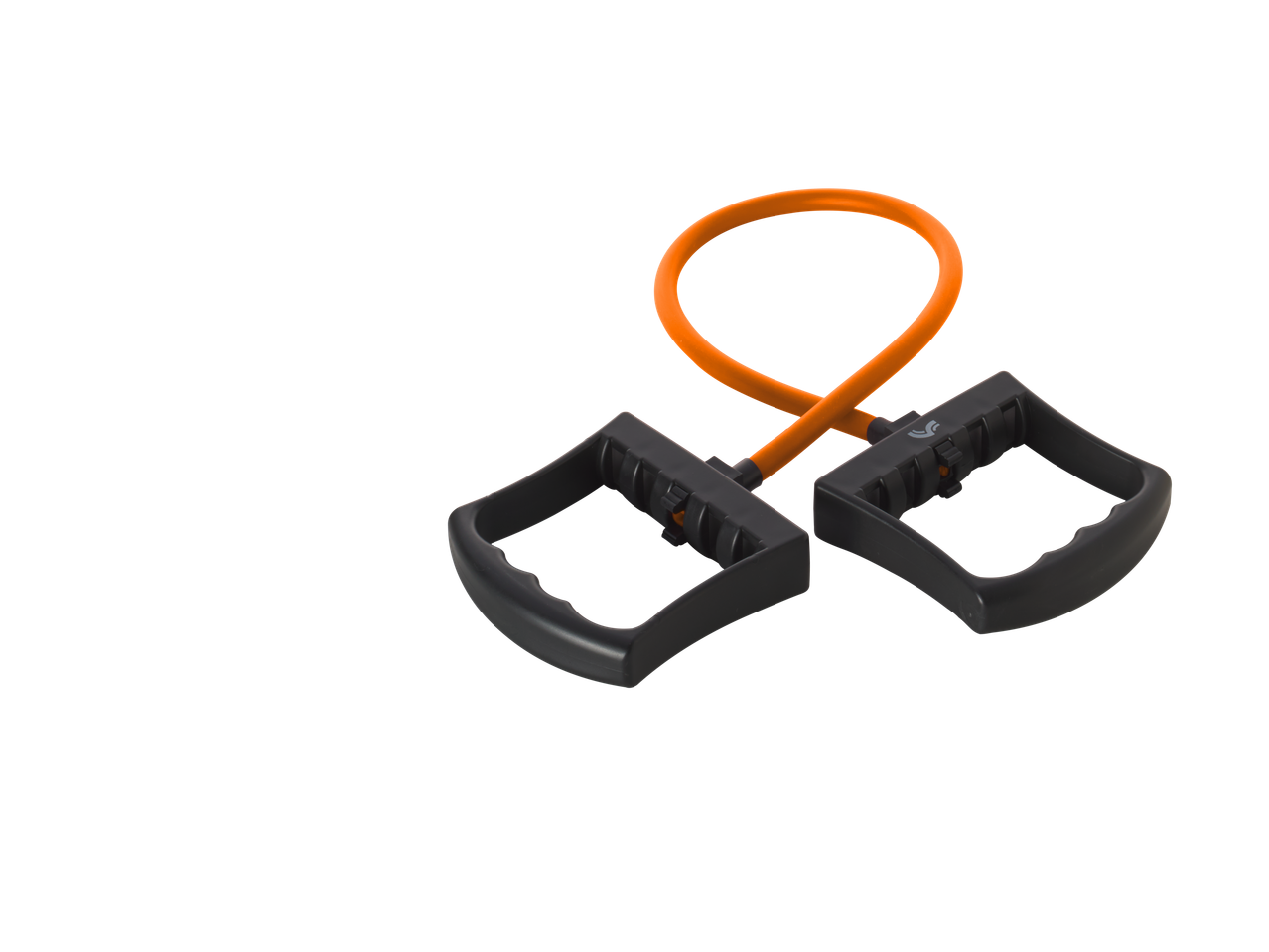 CRIVIT Pripomočki za fitnes: Oranž fitness-ekspander mustade käepidemetega.