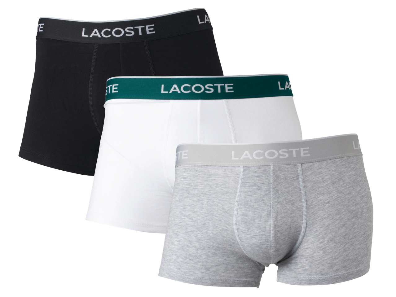 LACOSTE Bokserki męskie, 3 pary