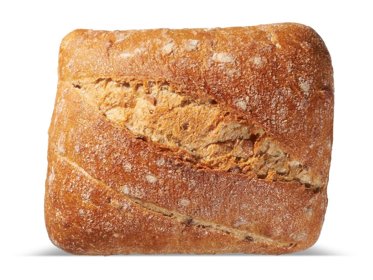 Ga naar volledige schermweergave: Broodje van spelt en tarwe - afbeelding 1
