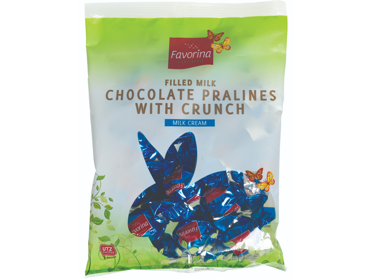 Bombons com Recheio Crocante