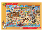 Kleurrijke legpuzzel van 1000 stukjes met een drukke strandsituatie in de stijl van Isaac Israëls.