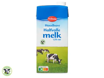 Houdbare halfvolle melk