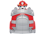 Figurine PAW PATROL Marshall avec véhicule de pompier rouge et gris