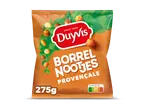 Zak borrelnootjes met Provençaalse kruiden, 275g, Nutri-Score C.