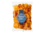 Zak ketelgebakken paprikachips met de tekst 'ONS & POND KETEL GEBAKKEN PAPRIKA CHIPS EXTRA KROKANT MET SCHIL DIK GESNEDEN'.