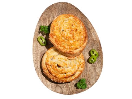 Jalapeñós-sajtkrémes csiga (Lidl Plus)