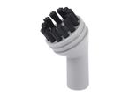 Steam cleaner brush attachment with black bristles