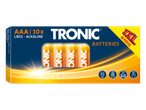 Paquet de 10 piles alcalines AAA Tronic
