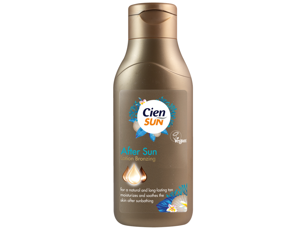 Cien SUN Loțiune After Sun Bronzing pentru o piele hidratată și un bronz de lungă durată.