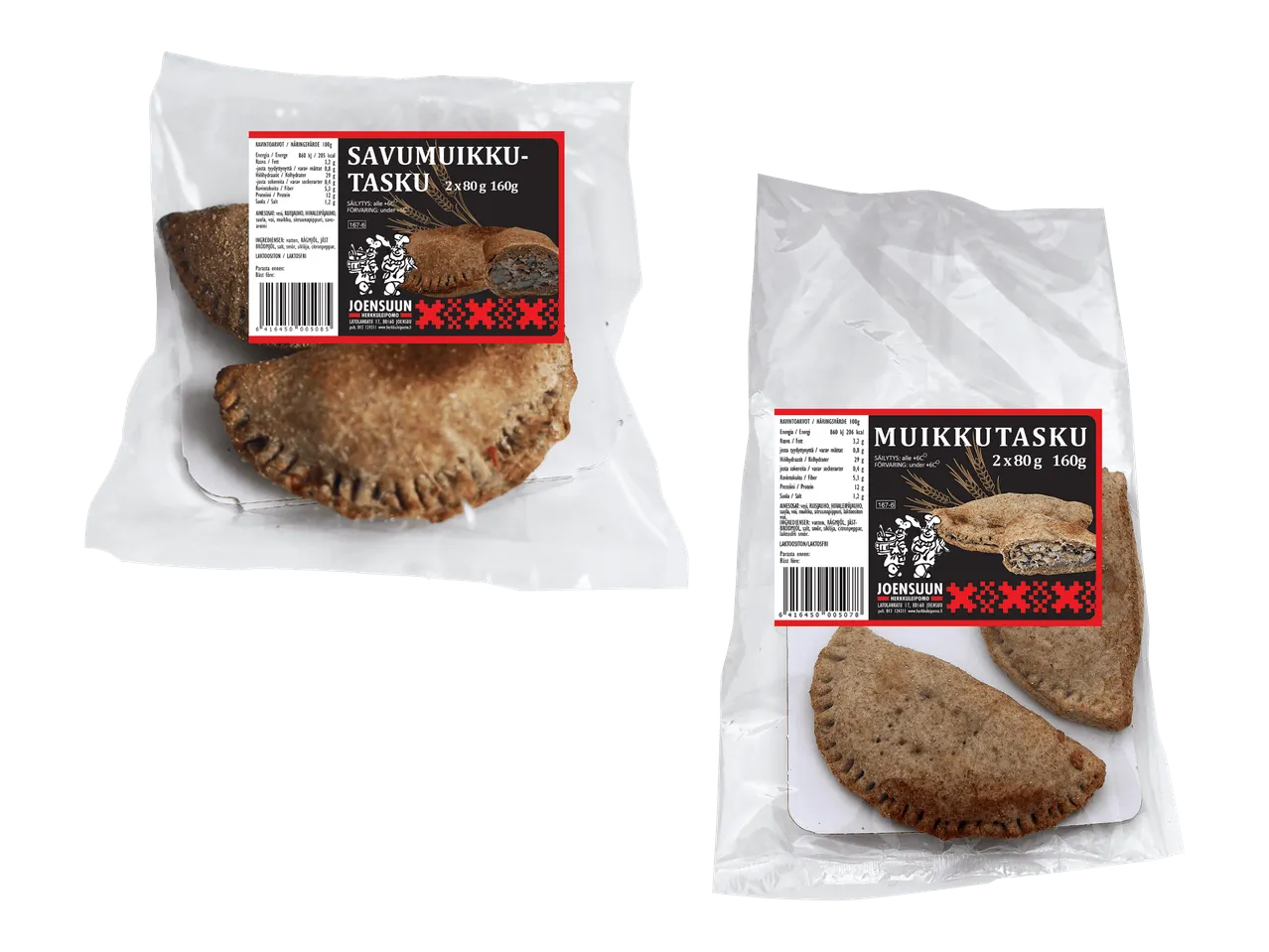 Herkkuleipomo Muikkutasku tai savumuikkutasku 2 kpl