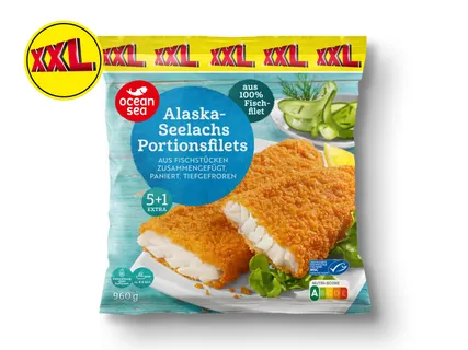 Ocean Sea MSC Alaska-Seelachs Portionsfilets XXL