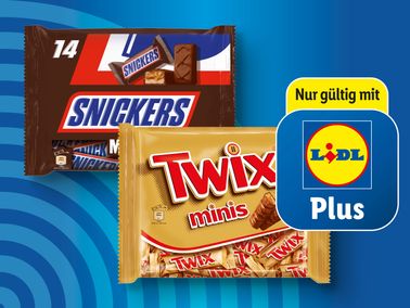 Twix/Snickers Minis
