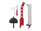Kreg Jig K4 Master System components:  fence,  adjustable cutting depth tool, and accessories.