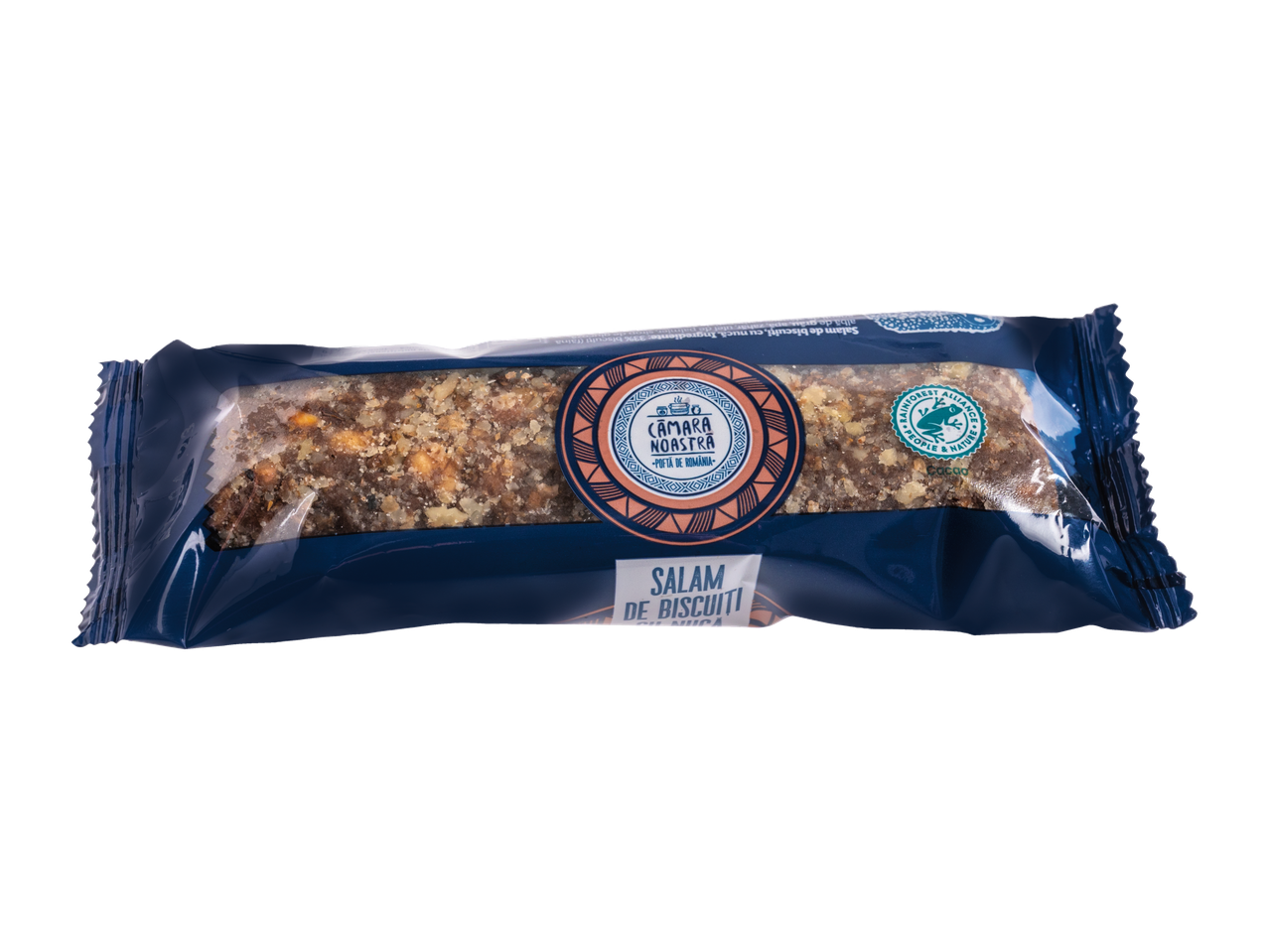 Salam de biscuiți Camara Noastra cu nuci.