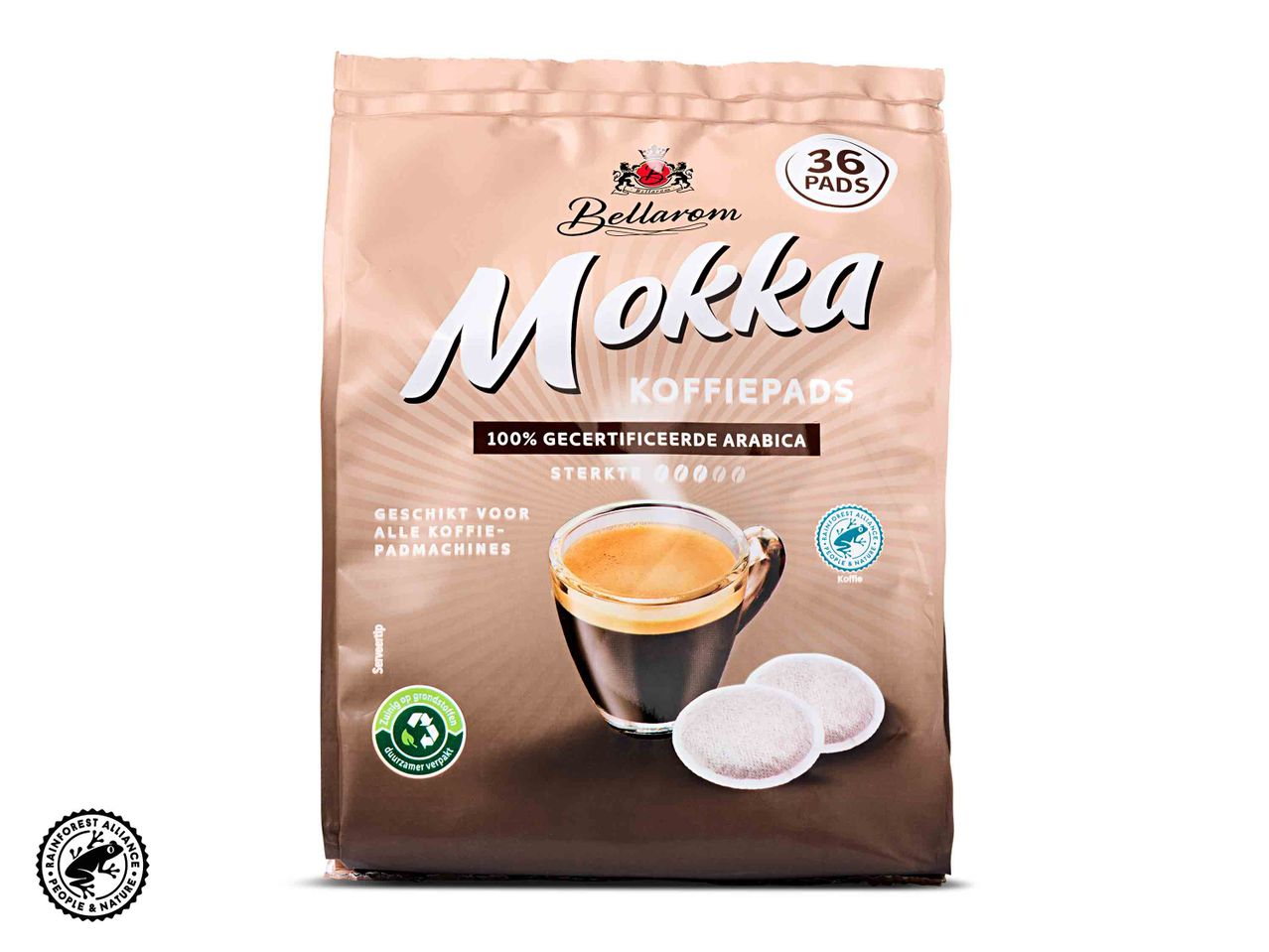 Ga naar volledige schermweergave: Koffiepads mokka - afbeelding 1