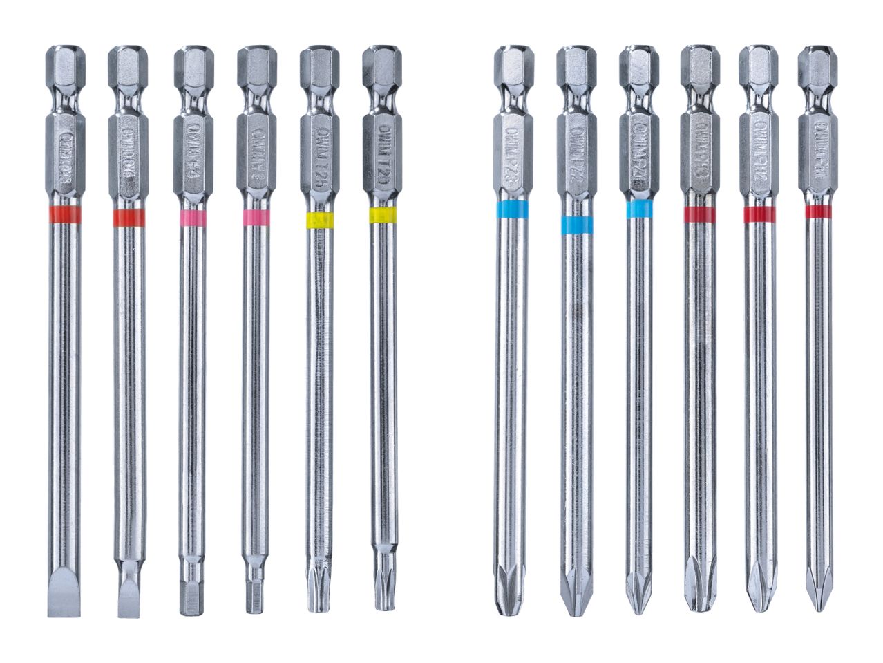 Parkside Bit Set - 12 Piece Set