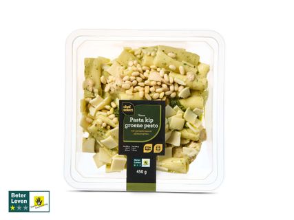 Pasta kip groene pesto
