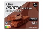 Gino Protein Ice Bar, kakaós roppanós ízű fehérjepótló jégkrém.