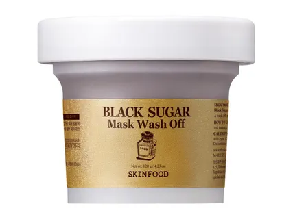 Fekete cukor arcmaszk