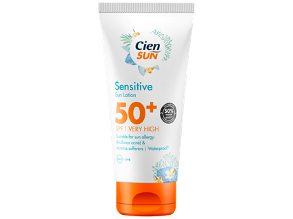 Cien SUN Zonnebrandlotion sensitive SPF50+