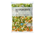 Chef Select soepgroenten: 400g zak met gewassen prei, wortelen, bloemkool en selderij.