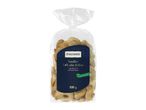 A clear bag of Tarallini with olive oil and fennel seeds, 500g.
