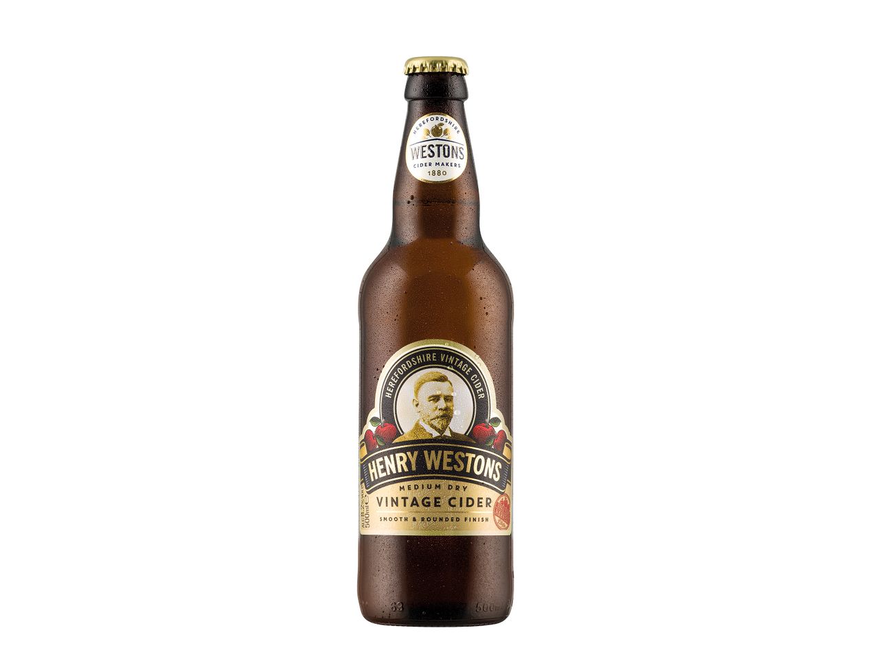 Go to full screen view: Henry Westons Vintage Cider - Image 1