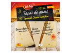 Selectie Spaanse kazen Sol&Mar: Ibérico, geitenkaas en Manchego (BOB).