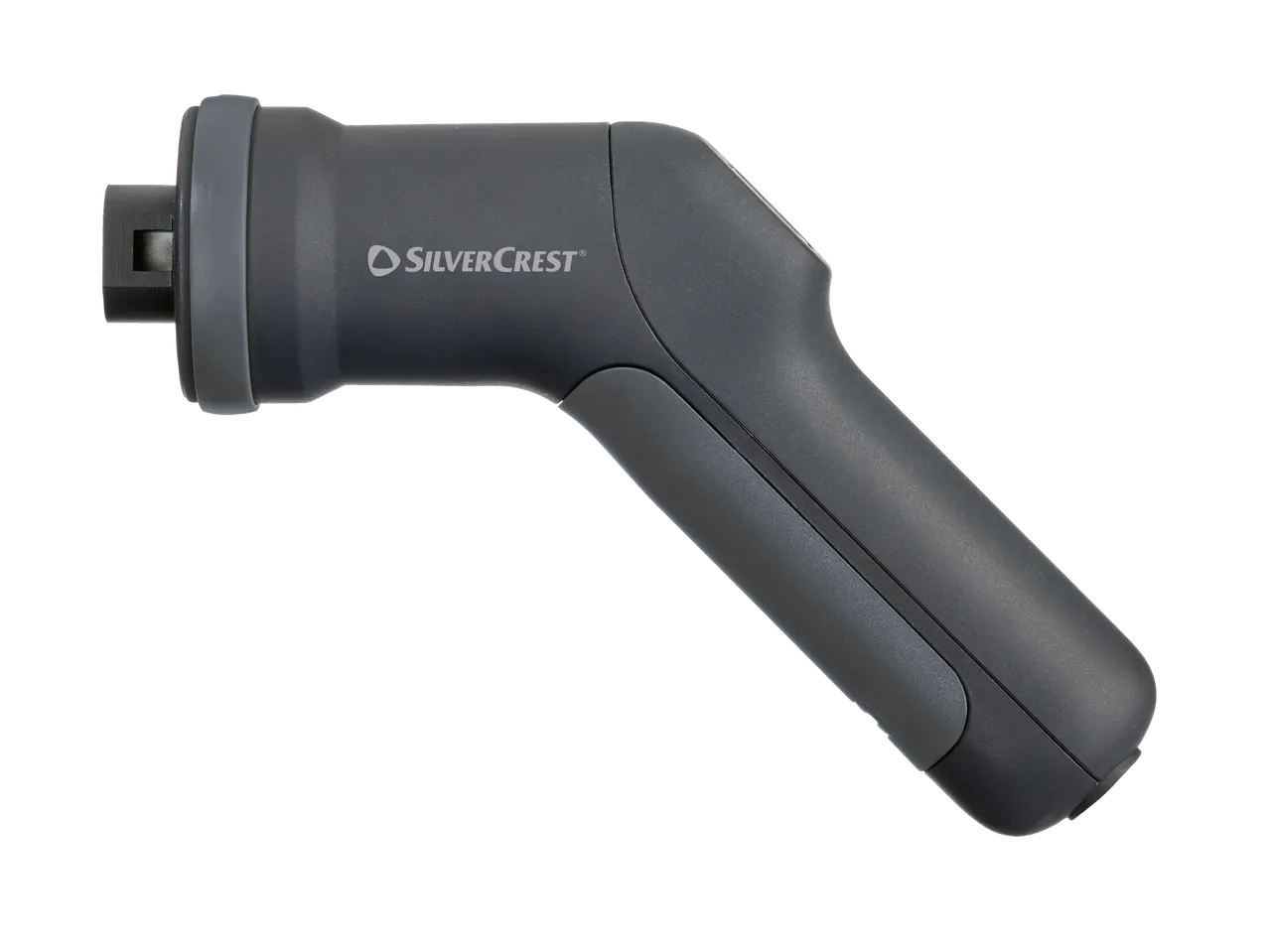 Escova de limpeza elétrica SILVERCREST® em fundo preto