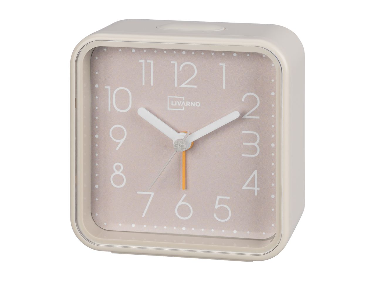 White Alarm Clock