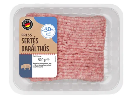 Friss, darált sertéshús