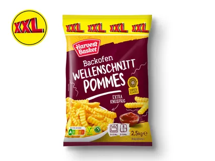 Harvest Basket Wellenschnitt Pommes XXL