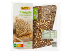 Tastino Triangels donker meergranenbroodjes met zaden en Nutri-Score A.