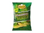A bag of Goya Platanitos Verdes fried green plantains.