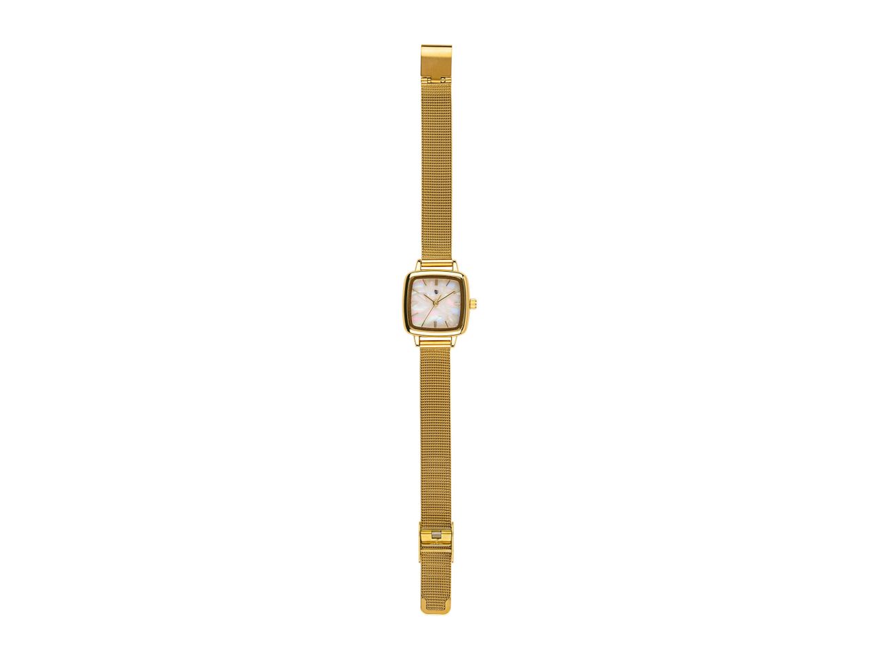 Go to full screen view: Auriol Watch with Stainless Steel Strap & Jewellery Set - Image 1