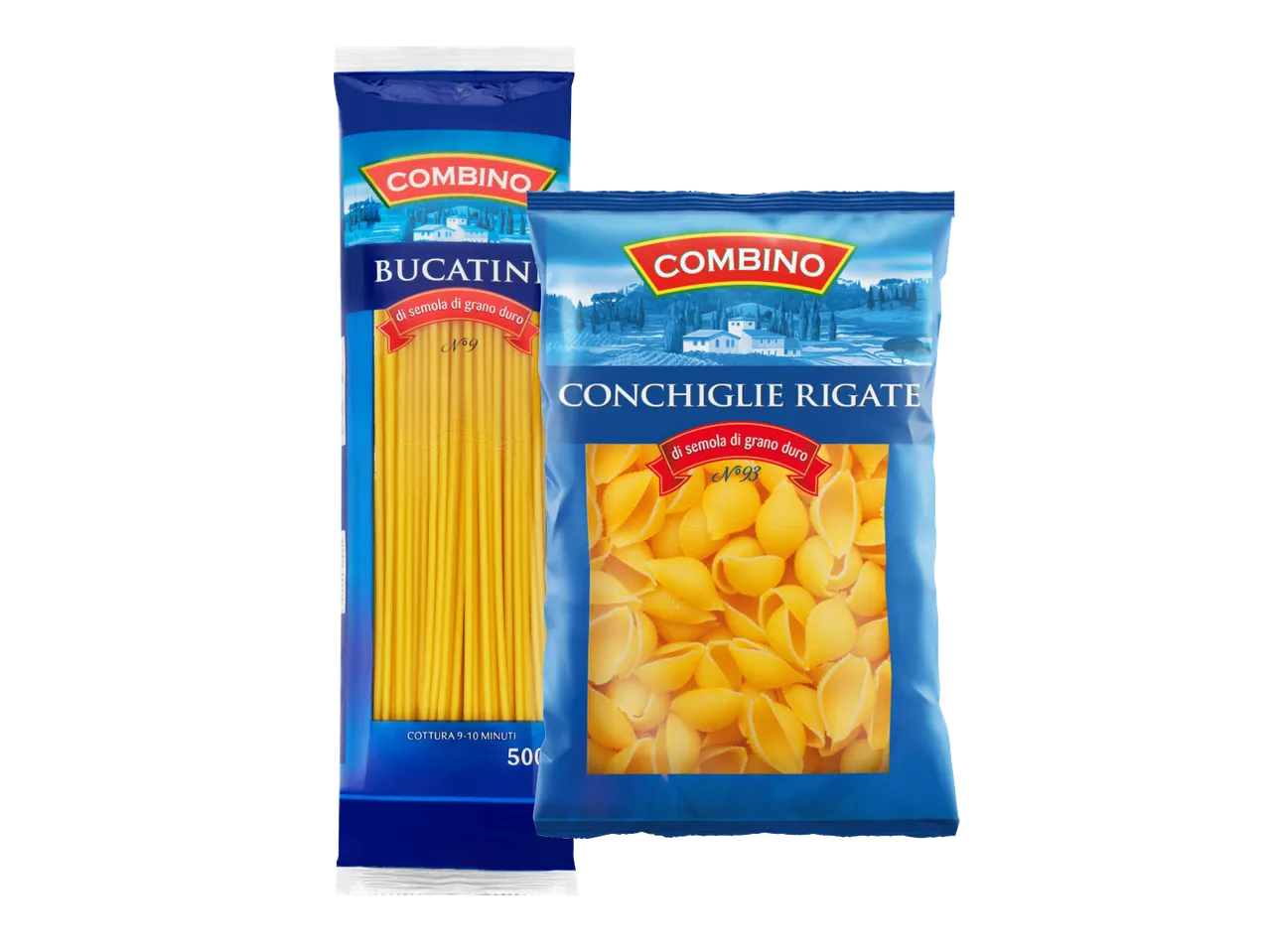 Bucatini o Conchiglie