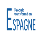 Étiquette avec le texte ESPAGNE.