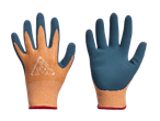 PARKSIDE® radne rukavice u narančastoj i plavoj boji, prednja i stražnja strana.