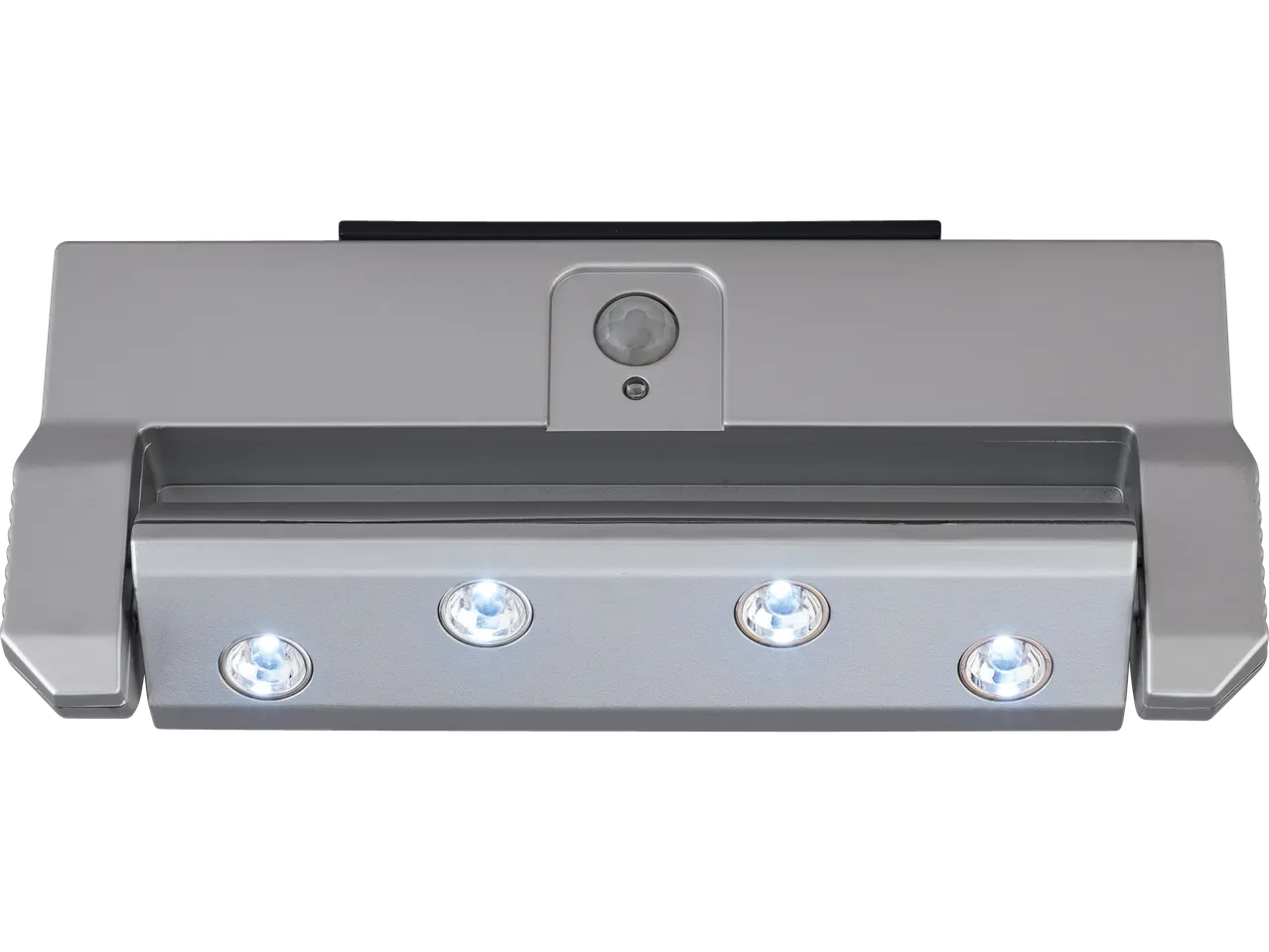 LIVARNO home LED-senzorska lampa sa četiri svetla i senzorom pokreta.