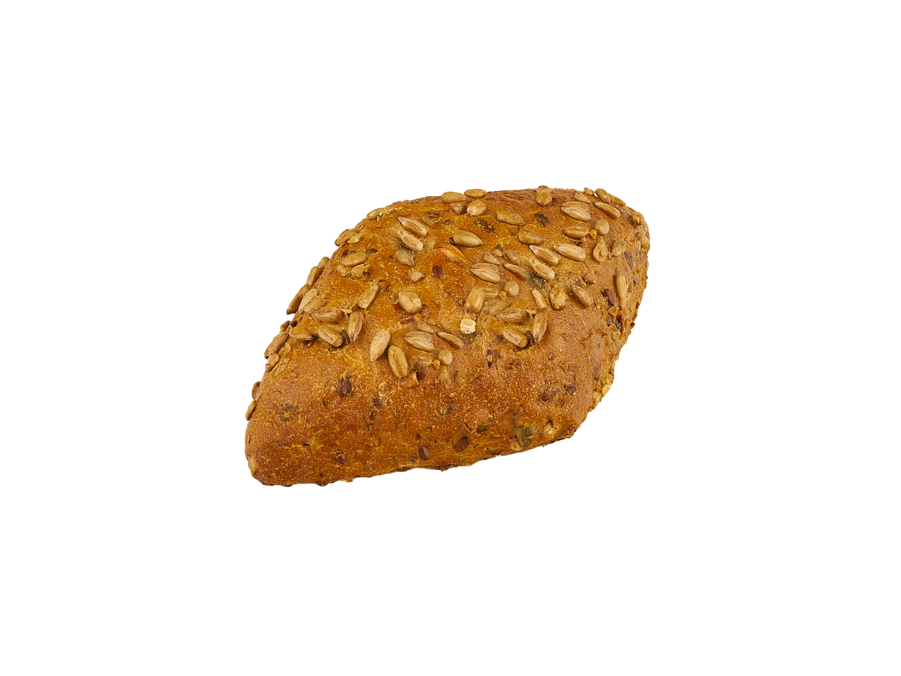 Saulėgrąžų sėklų bandelė.