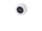 SILVERCREST Bluetooth® zvučnik za kupatilo sa digitalnim ekranom koji prikazuje vreme i status baterije.